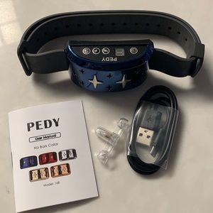 🐶 PEDY no bark collar 🐶 NEW!